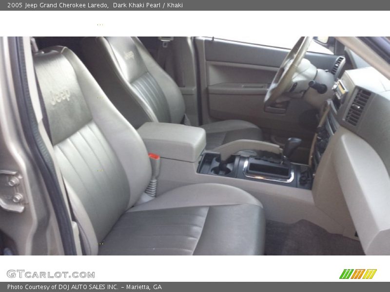 Dark Khaki Pearl / Khaki 2005 Jeep Grand Cherokee Laredo