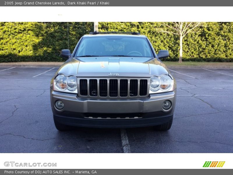 Dark Khaki Pearl / Khaki 2005 Jeep Grand Cherokee Laredo