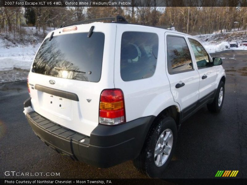 Oxford White / Medium/Dark Pebble 2007 Ford Escape XLT V6 4WD