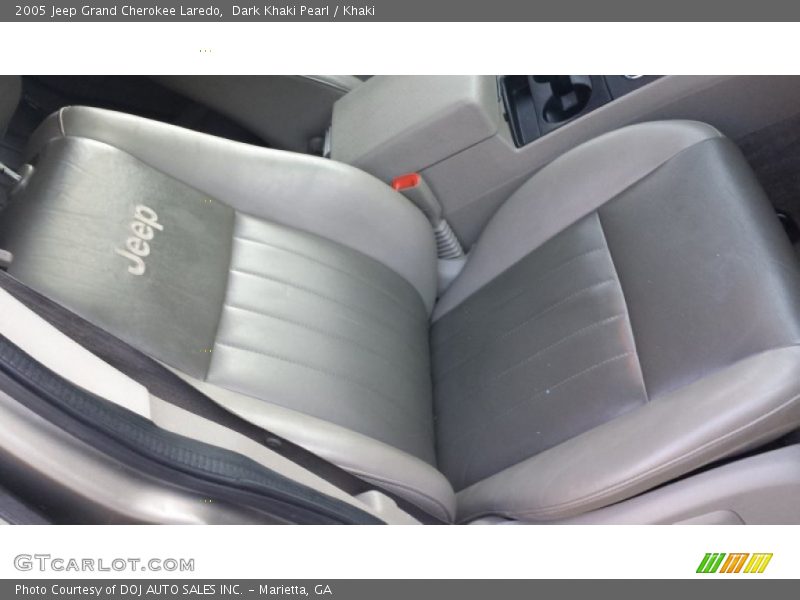 Dark Khaki Pearl / Khaki 2005 Jeep Grand Cherokee Laredo