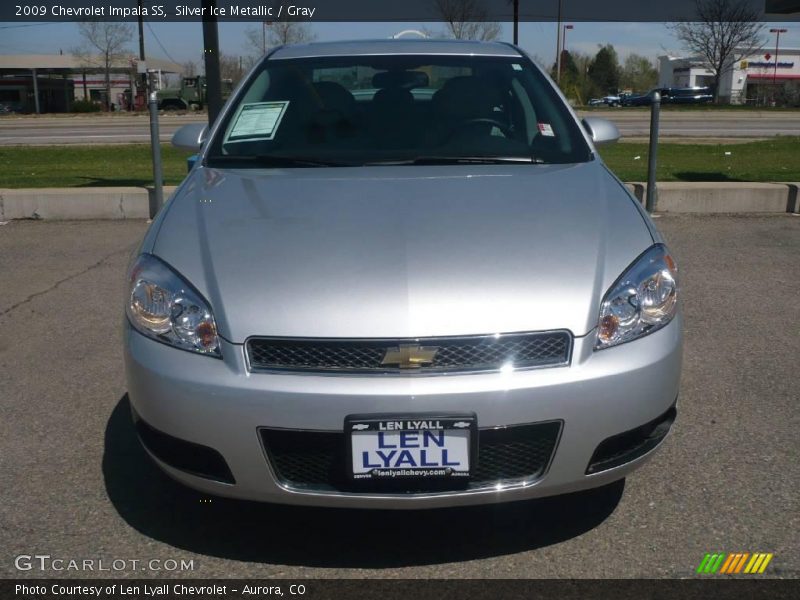 Silver Ice Metallic / Gray 2009 Chevrolet Impala SS