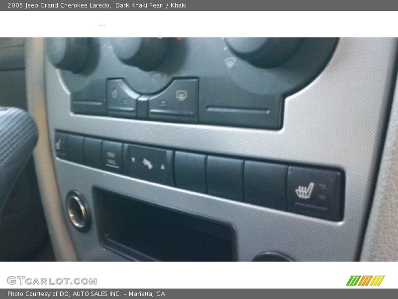 Dark Khaki Pearl / Khaki 2005 Jeep Grand Cherokee Laredo