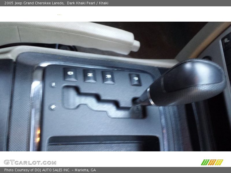 Dark Khaki Pearl / Khaki 2005 Jeep Grand Cherokee Laredo