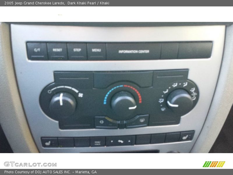 Dark Khaki Pearl / Khaki 2005 Jeep Grand Cherokee Laredo