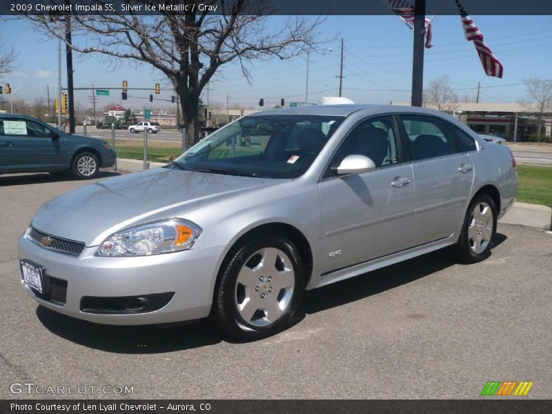 Silver Ice Metallic / Gray 2009 Chevrolet Impala SS