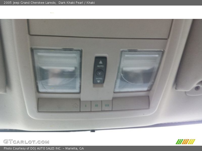Dark Khaki Pearl / Khaki 2005 Jeep Grand Cherokee Laredo