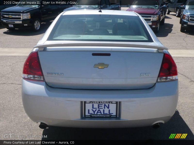 Silver Ice Metallic / Gray 2009 Chevrolet Impala SS