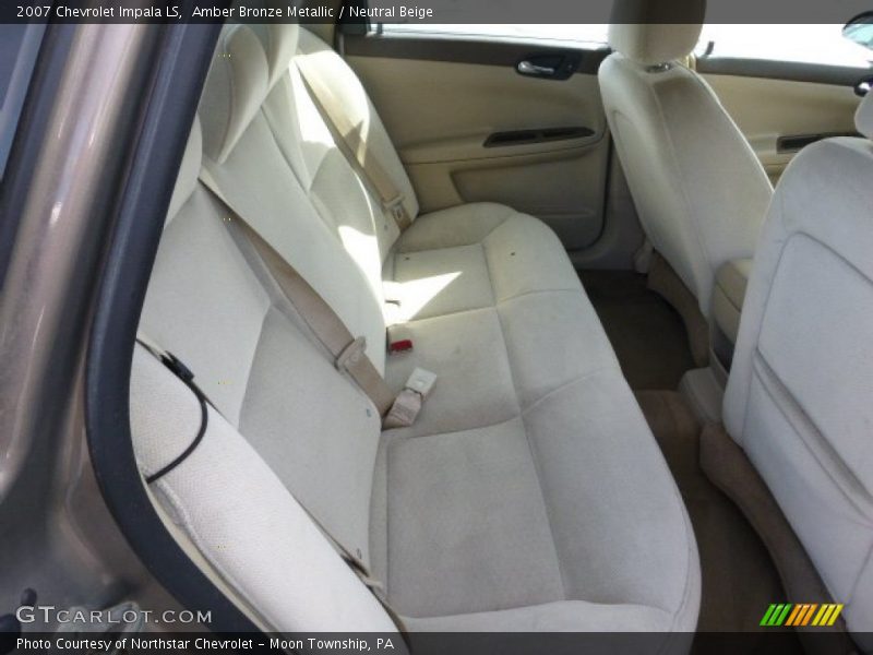 Amber Bronze Metallic / Neutral Beige 2007 Chevrolet Impala LS