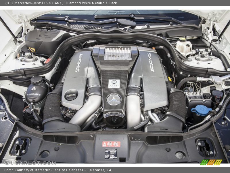  2013 CLS 63 AMG Engine - 5.5 Liter AMG DI Biturbo DOHC 32-Valve VVT V8