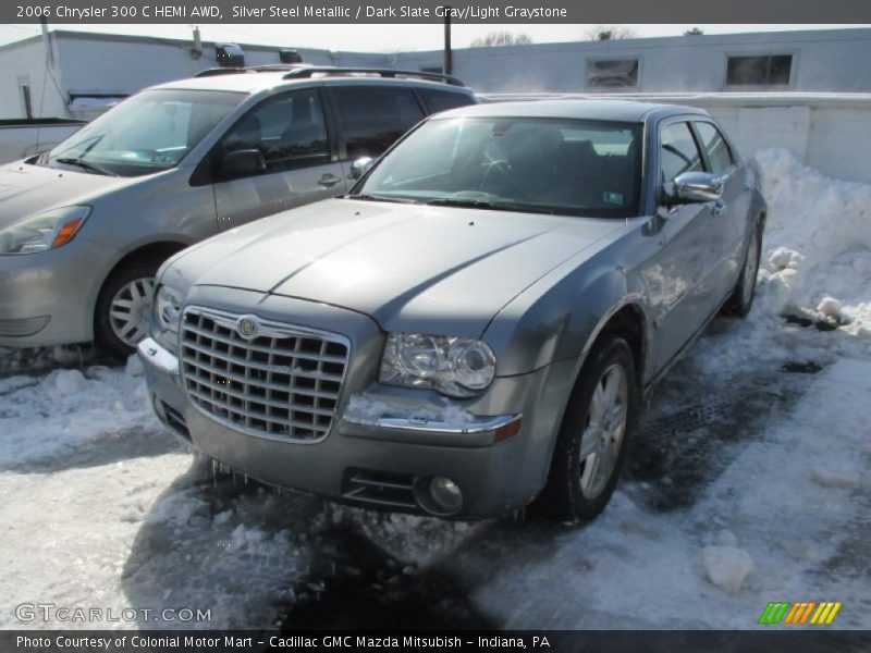 Silver Steel Metallic / Dark Slate Gray/Light Graystone 2006 Chrysler 300 C HEMI AWD