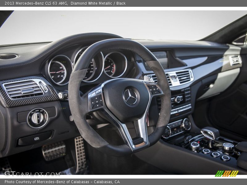 Dashboard of 2013 CLS 63 AMG