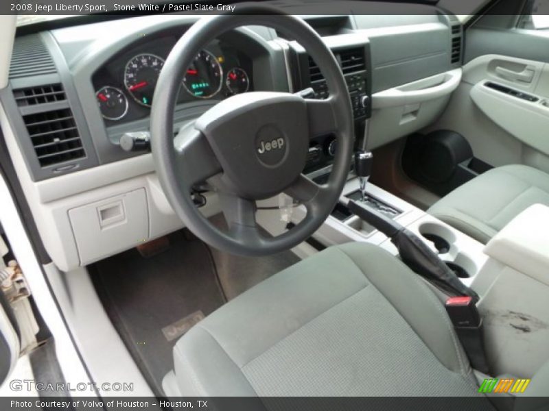  2008 Liberty Sport Pastel Slate Gray Interior