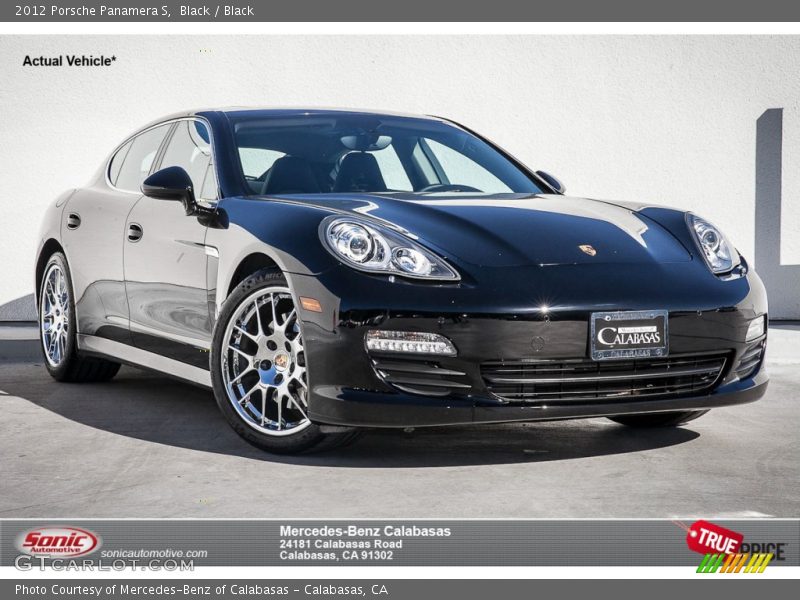 Black / Black 2012 Porsche Panamera S