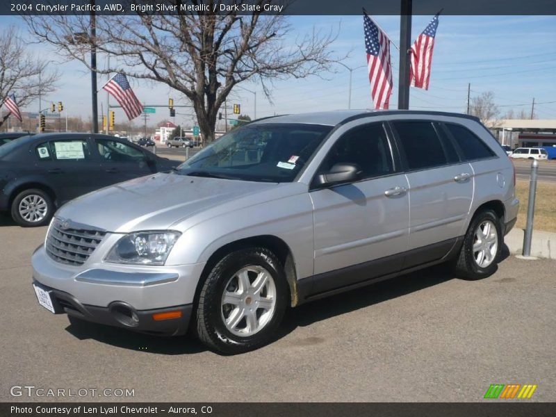 Bright Silver Metallic / Dark Slate Gray 2004 Chrysler Pacifica AWD