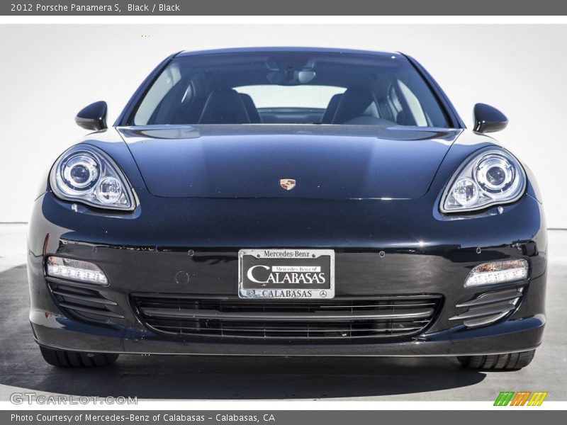 Black / Black 2012 Porsche Panamera S