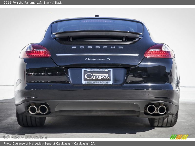 Black / Black 2012 Porsche Panamera S