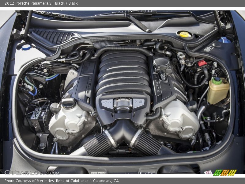  2012 Panamera S Engine - 4.8 Liter DFI DOHC 32-Valve VarioCam Plus V8
