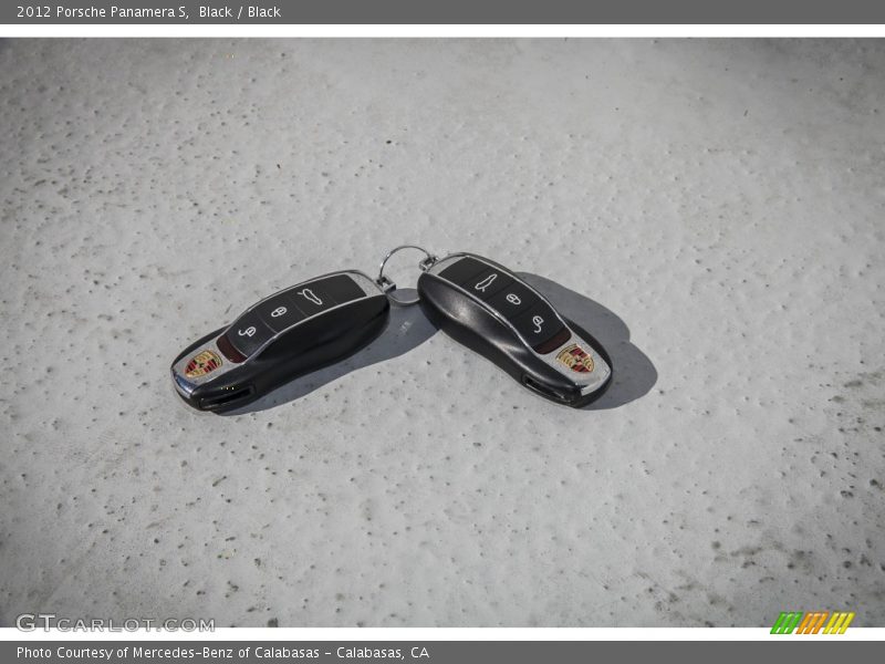 Keys of 2012 Panamera S