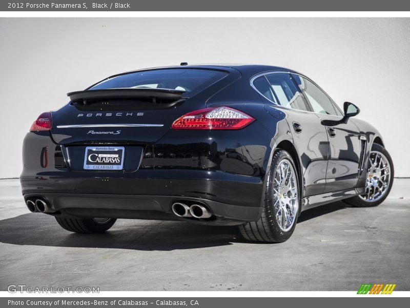 Black / Black 2012 Porsche Panamera S