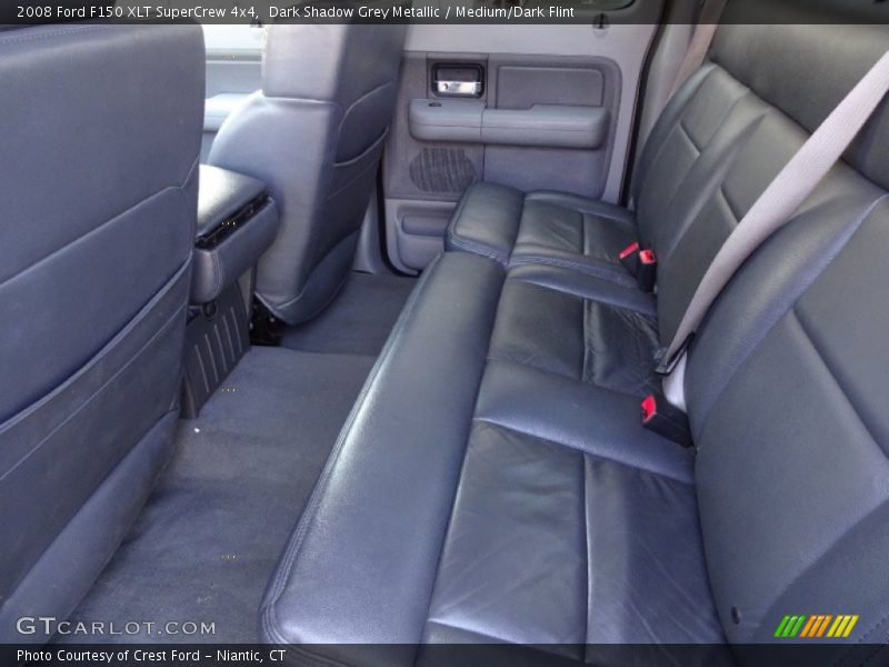 Dark Shadow Grey Metallic / Medium/Dark Flint 2008 Ford F150 XLT SuperCrew 4x4