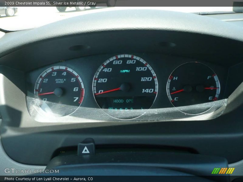 Silver Ice Metallic / Gray 2009 Chevrolet Impala SS