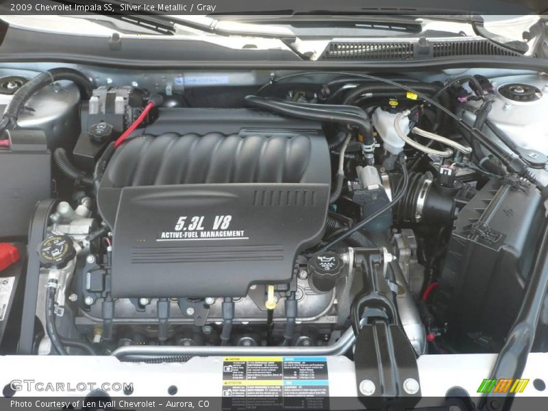 Silver Ice Metallic / Gray 2009 Chevrolet Impala SS