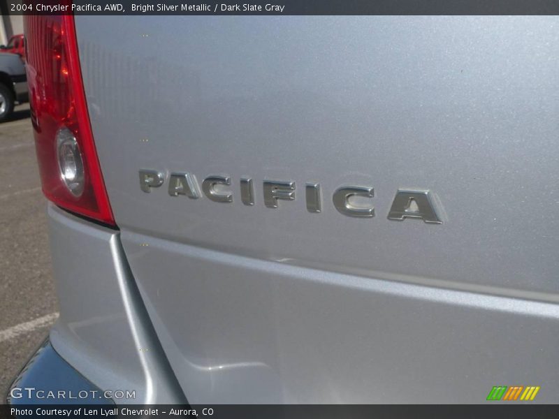 Bright Silver Metallic / Dark Slate Gray 2004 Chrysler Pacifica AWD