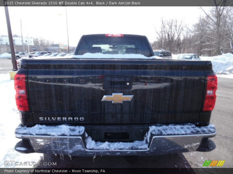 Black / Dark Ash/Jet Black 2015 Chevrolet Silverado 1500 WT Double Cab 4x4