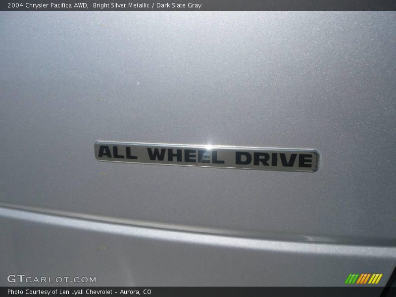 Bright Silver Metallic / Dark Slate Gray 2004 Chrysler Pacifica AWD