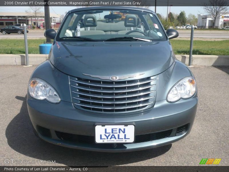 Magnesium Green Pearl / Pastel Slate Gray 2006 Chrysler PT Cruiser Convertible