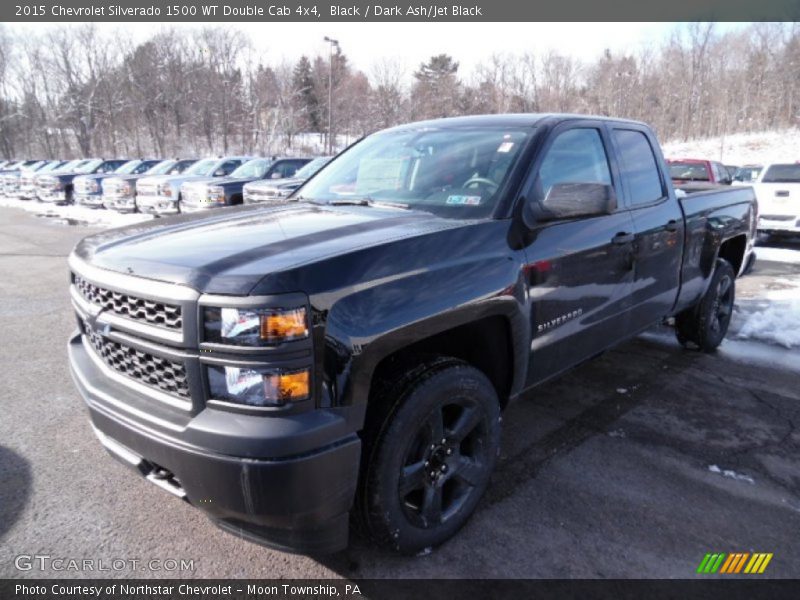 Front 3/4 View of 2015 Silverado 1500 WT Double Cab 4x4