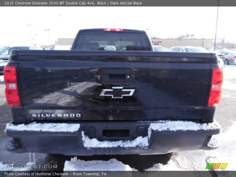 Black / Dark Ash/Jet Black 2015 Chevrolet Silverado 1500 WT Double Cab 4x4