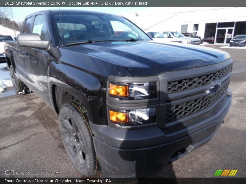 Front 3/4 View of 2015 Silverado 1500 WT Double Cab 4x4