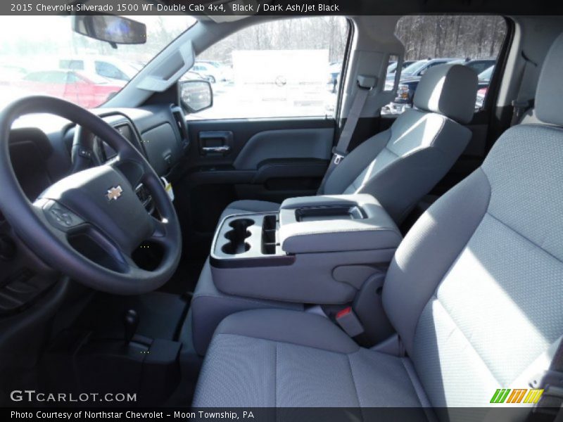 Front Seat of 2015 Silverado 1500 WT Double Cab 4x4