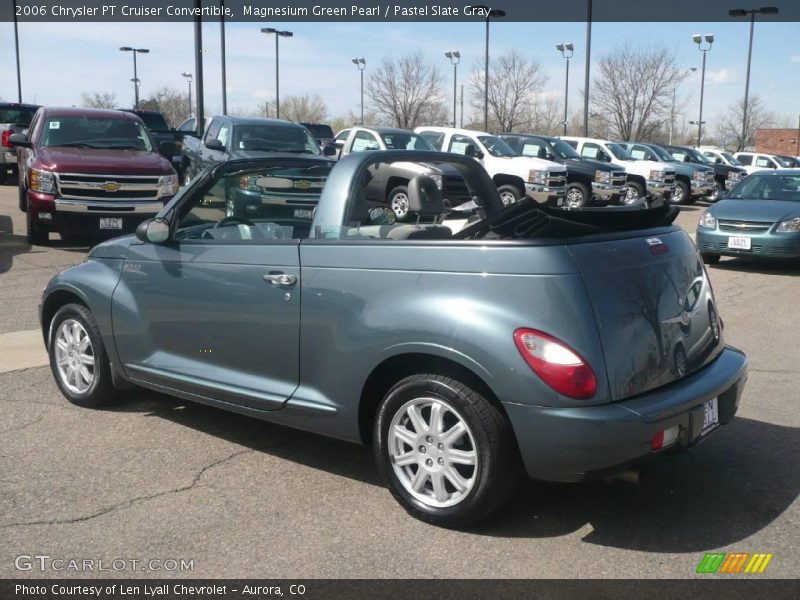 Magnesium Green Pearl / Pastel Slate Gray 2006 Chrysler PT Cruiser Convertible