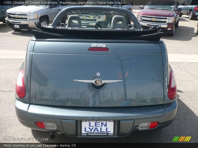 Magnesium Green Pearl / Pastel Slate Gray 2006 Chrysler PT Cruiser Convertible