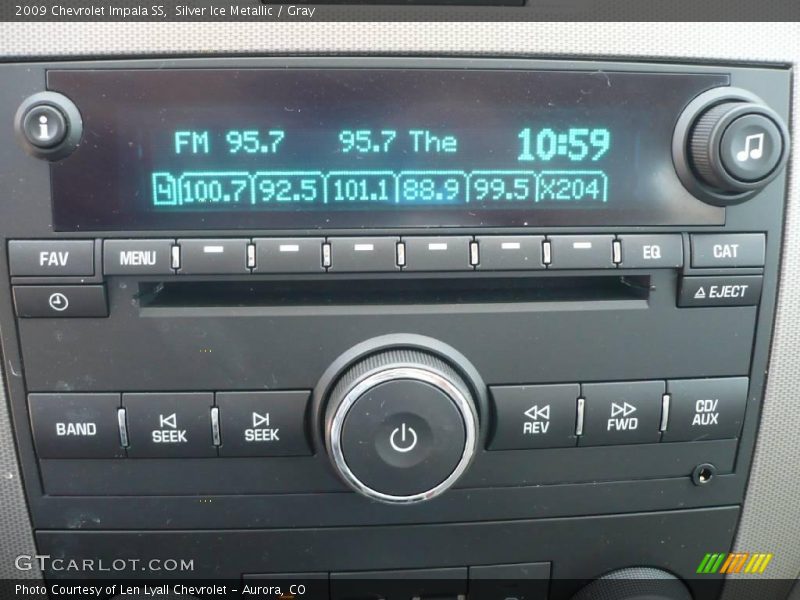 Silver Ice Metallic / Gray 2009 Chevrolet Impala SS