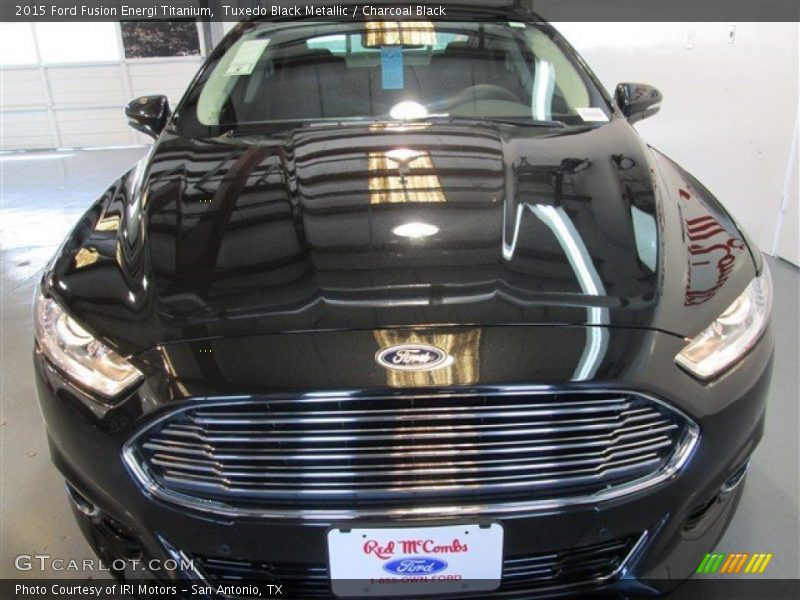 Tuxedo Black Metallic / Charcoal Black 2015 Ford Fusion Energi Titanium