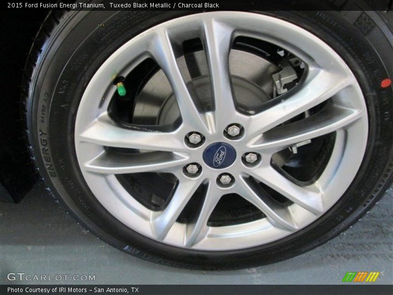 Tuxedo Black Metallic / Charcoal Black 2015 Ford Fusion Energi Titanium