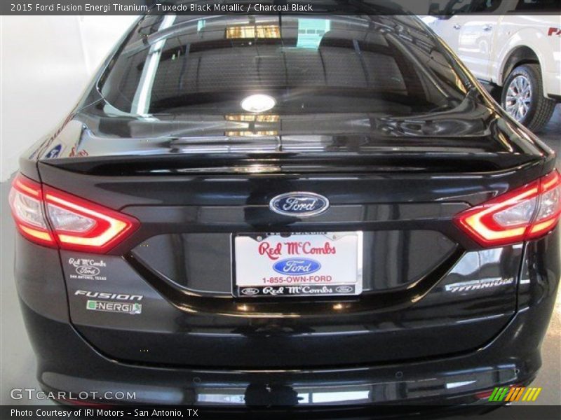 Tuxedo Black Metallic / Charcoal Black 2015 Ford Fusion Energi Titanium