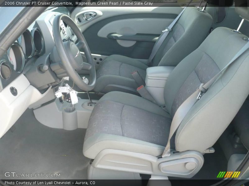 Magnesium Green Pearl / Pastel Slate Gray 2006 Chrysler PT Cruiser Convertible