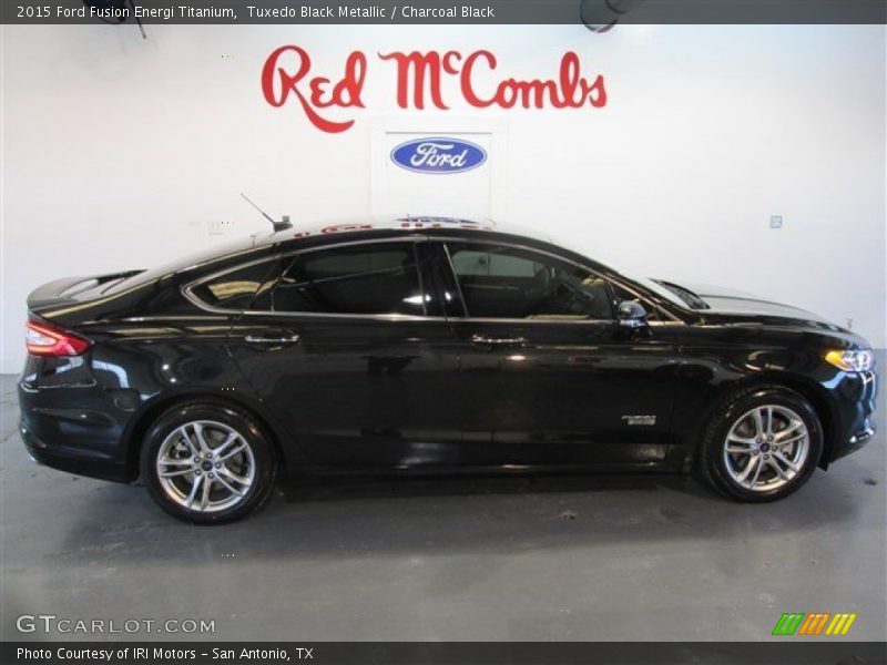 Tuxedo Black Metallic / Charcoal Black 2015 Ford Fusion Energi Titanium