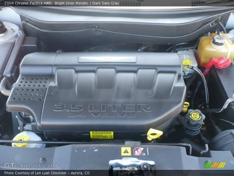 Bright Silver Metallic / Dark Slate Gray 2004 Chrysler Pacifica AWD
