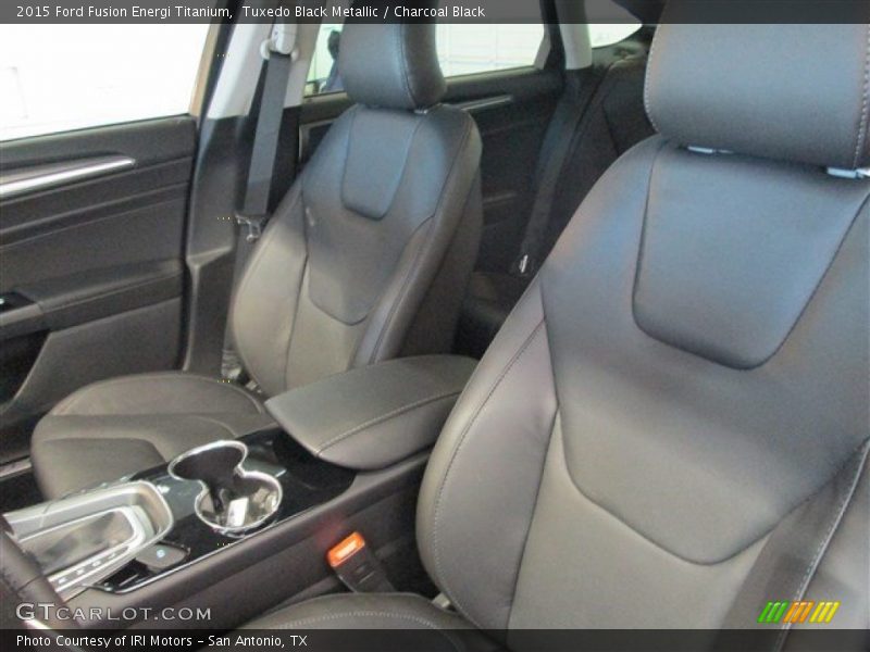 Tuxedo Black Metallic / Charcoal Black 2015 Ford Fusion Energi Titanium