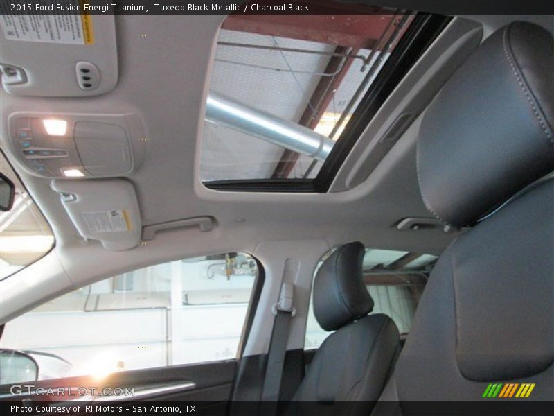 Tuxedo Black Metallic / Charcoal Black 2015 Ford Fusion Energi Titanium