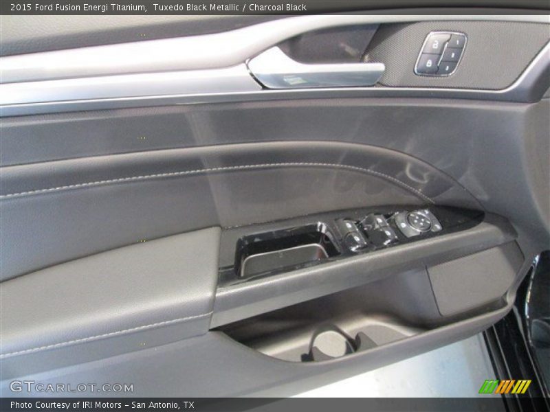Tuxedo Black Metallic / Charcoal Black 2015 Ford Fusion Energi Titanium