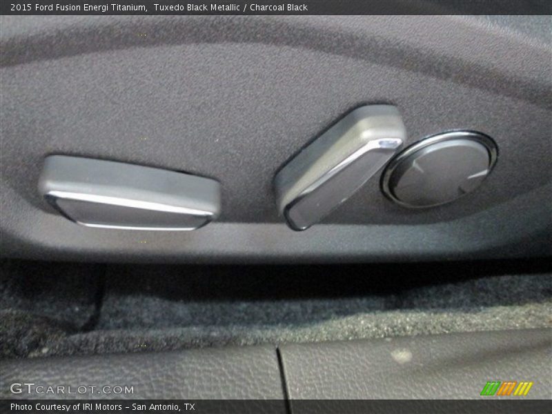 Tuxedo Black Metallic / Charcoal Black 2015 Ford Fusion Energi Titanium