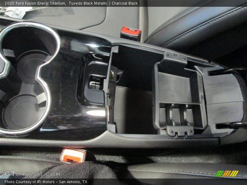 Tuxedo Black Metallic / Charcoal Black 2015 Ford Fusion Energi Titanium