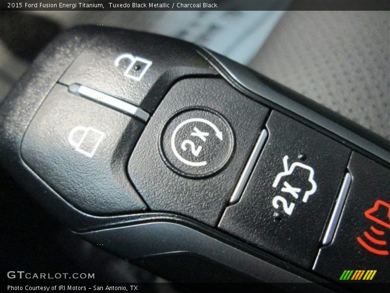 Tuxedo Black Metallic / Charcoal Black 2015 Ford Fusion Energi Titanium