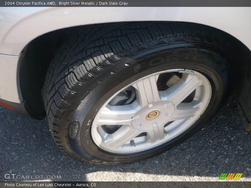 Bright Silver Metallic / Dark Slate Gray 2004 Chrysler Pacifica AWD